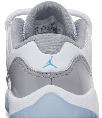 (TD) Air Jordan 11 低帮复刻 灰水泥 505836-140 Sizing (TD) Air Jordan 11 低帮复刻 灰水泥 505836-140