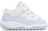 Buy (幼兒版)Air Jordan 11 低筒復刻版 GT '白色純紫' 645107-101