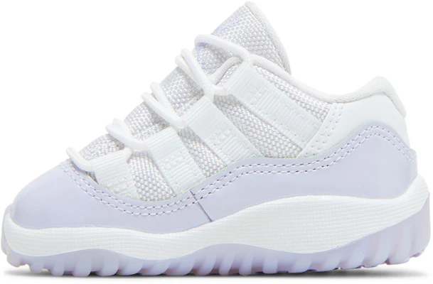 (幼兒版)Air Jordan 11 低筒復刻版 GT '白色純紫' 645107-101 Lookbook (幼兒版)Air Jordan 11 低筒復刻版 GT '白色純紫' 645107-101
