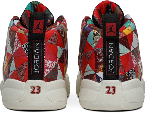 (Kanak-kanak) Air Jordan 12 Retro 'Tahun Baru Cina' 2019 BQ6499-600 Details for (Kanak-kanak) Air Jordan 12 Retro 'Tahun Baru Cina' 2019 BQ6499-600