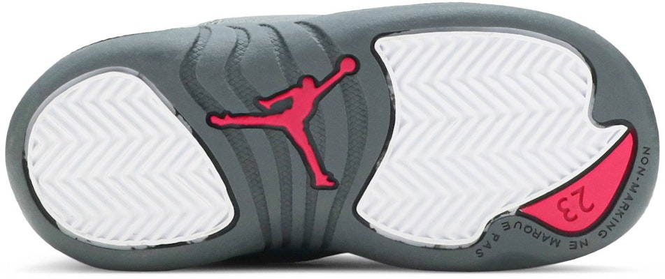 (TD) Air Jordan 12 Retro 'Cool Grey' Lelaki Kasut Sukan Kelabu Klasik. 819666-029 Shop (TD) Air Jordan 12 Retro 'Cool Grey' Lelaki Kasut Sukan Kelabu Klasik. 819666-029