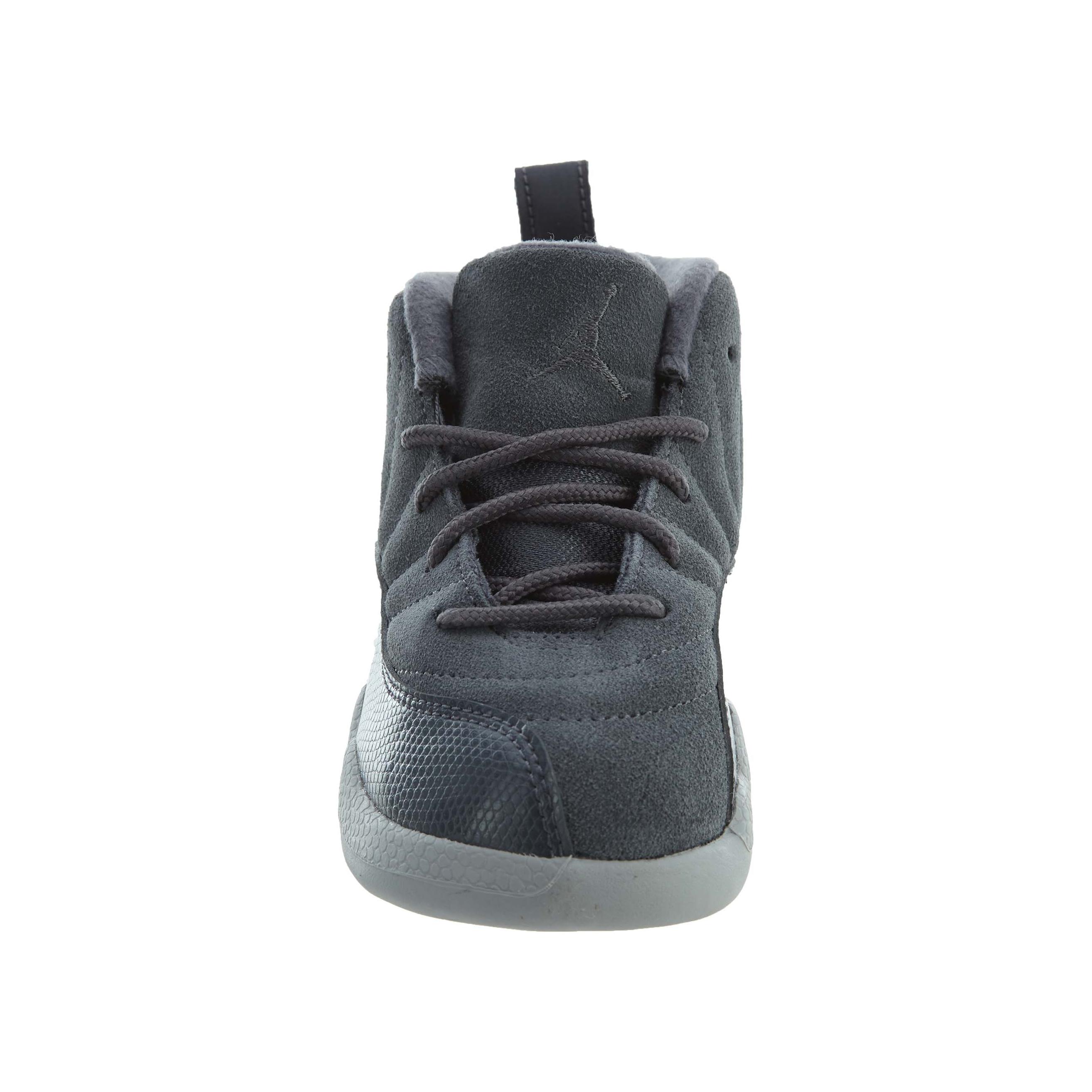 Order (幼童) Air Jordan 12 復刻版 '深灰色' 850000-005