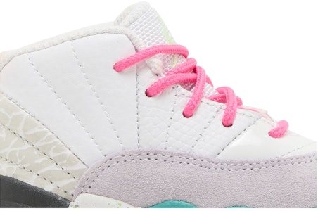 嬰幼兒 Jordan 12 Retro 舒適百搭 防滑減震 中筒 學步鞋 白粉 Order 嬰幼兒 Jordan 12 Retro 舒適百搭 防滑減震 中筒 學步鞋 白粉
