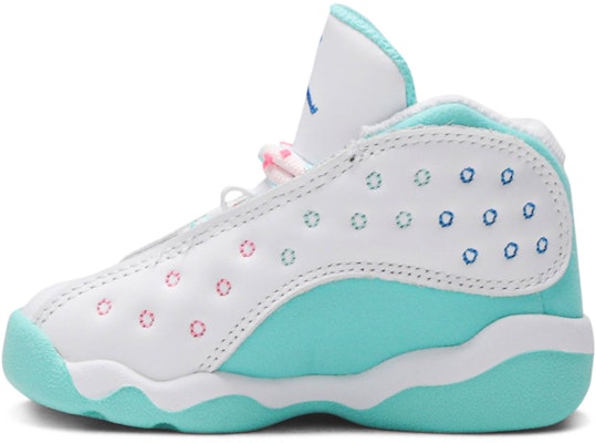 幼童款 Air Jordan 13 復刻版 '極光綠' 684802-100 Lookbook 幼童款 Air Jordan 13 復刻版 '極光綠' 684802-100