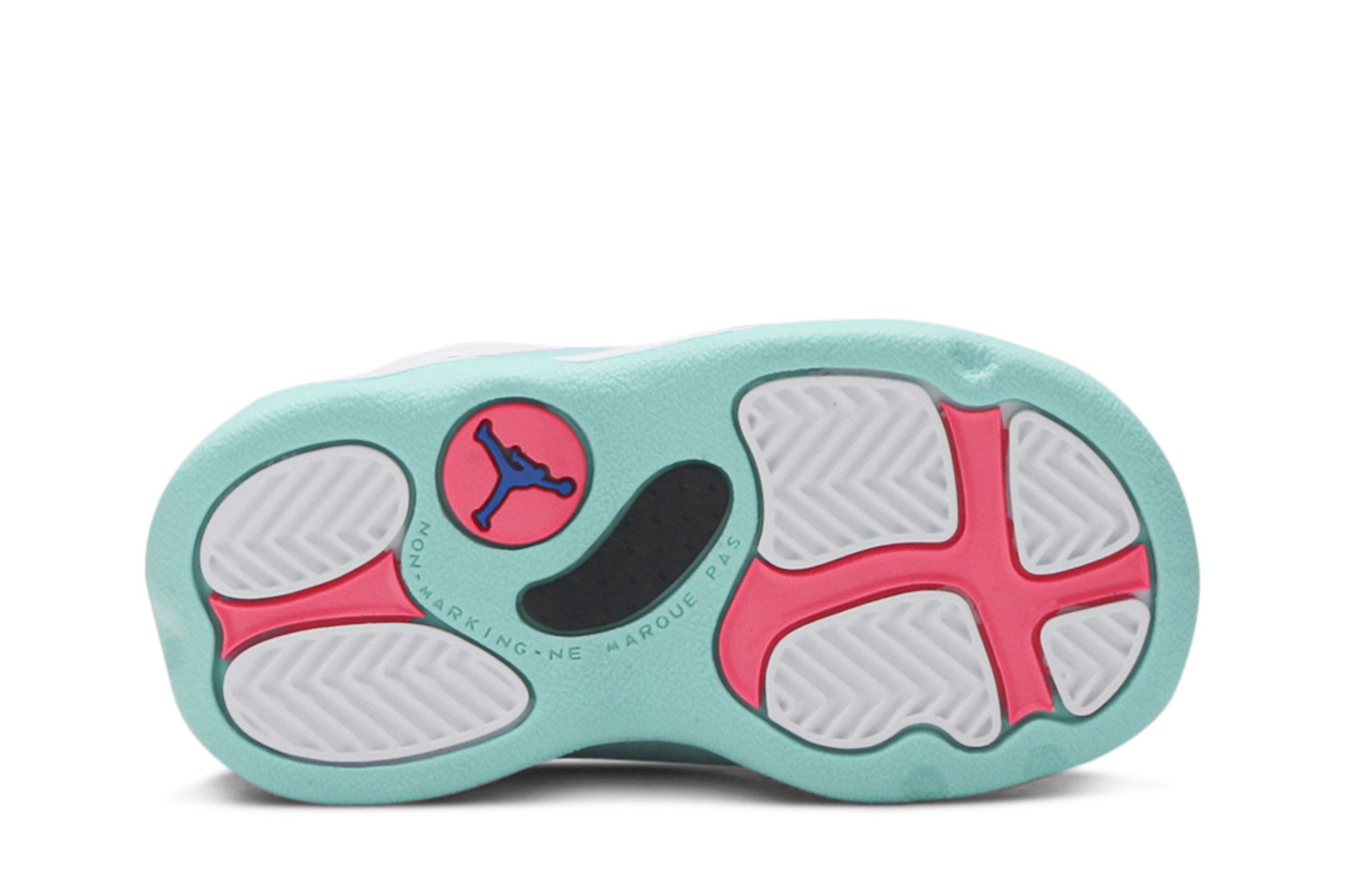 Shop 幼童款 Air Jordan 13 復刻版 '極光綠' 684802-100