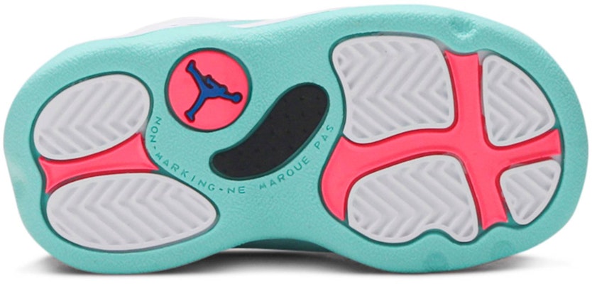 幼童款 Air Jordan 13 復刻版 '極光綠' 684802-100 Shop 幼童款 Air Jordan 13 復刻版 '極光綠' 684802-100