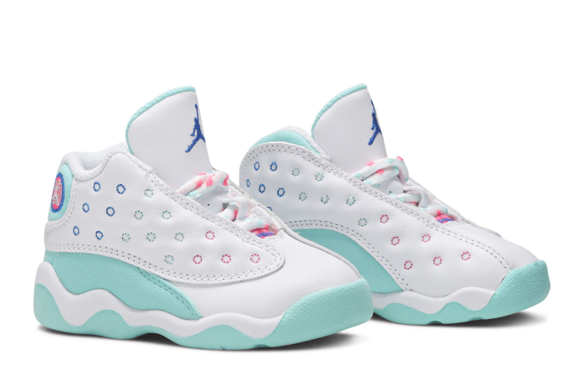 Cheap 幼童款 Air Jordan 13 復刻版 '極光綠' 684802-100