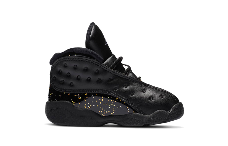 Order (TD) Air Jordan 13 Retro 'Hitam Emas Metalik' DC9442-007