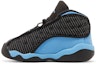 Lookbook (TD) Air Jordan 13 Retro 'Hitam Biru Universiti' 414581-041