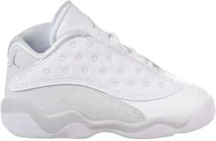 Order (TD) Air Jordan 13 Retro Low 'Pure Money' Serba Putih 310813-100