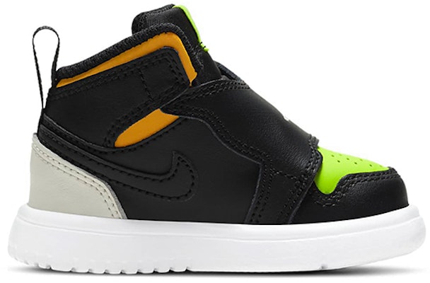 (Toddler) Air Jordan 1 Sky 'Black Green Orange' BQ7196-071 Order (Toddler) Air Jordan 1 Sky 'Black Green Orange' BQ7196-071