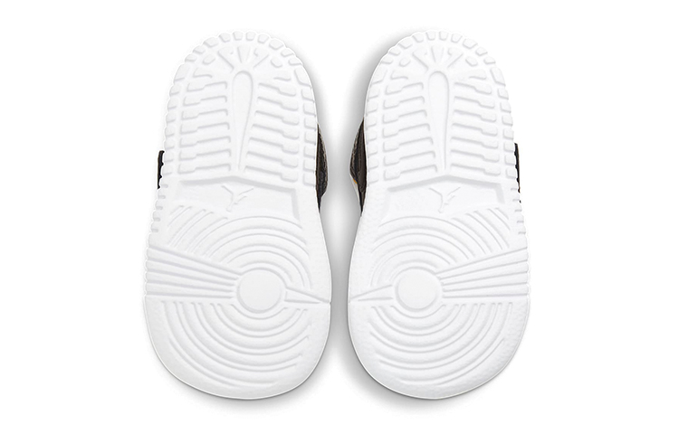 Details for TD嬰童 Air Jordan 1 Sky 黑綠橙 魔術貼