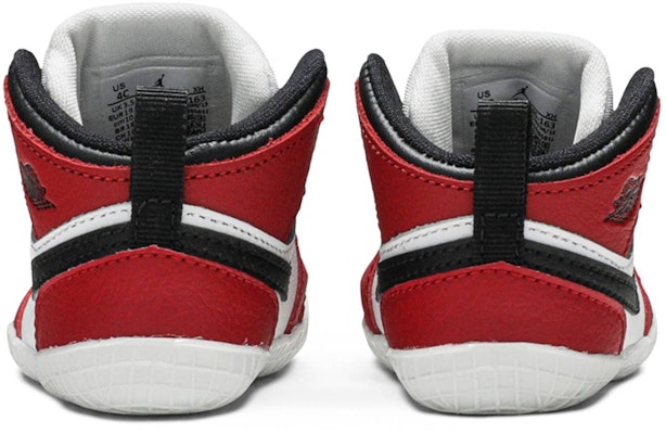 (TD) Air Jordan 1 Bootie 'Putih Varsity Merah' AT3745-163 Details for (TD) Air Jordan 1 Bootie 'Putih Varsity Merah' AT3745-163