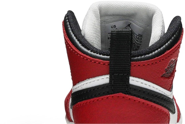 (TD) Air Jordan 1 Bootie 'Putih Varsity Merah' AT3745-163 Sizing (TD) Air Jordan 1 Bootie 'Putih Varsity Merah' AT3745-163