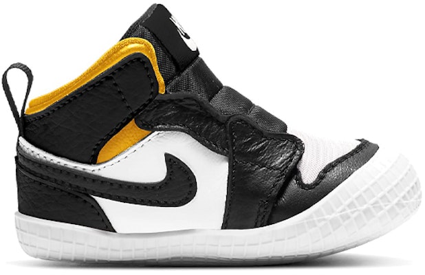 (Toddler) Air Jordan 1 Crib Bootie 'Black Varsity Maize' AT3745-017 Order (Toddler) Air Jordan 1 Crib Bootie 'Black Varsity Maize' AT3745-017