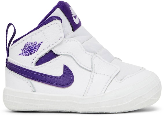 (Toddler) Air Jordan 1 Crib Bootie 'Court Purple' AT3745-151 Buy (Toddler) Air Jordan 1 Crib Bootie 'Court Purple' AT3745-151