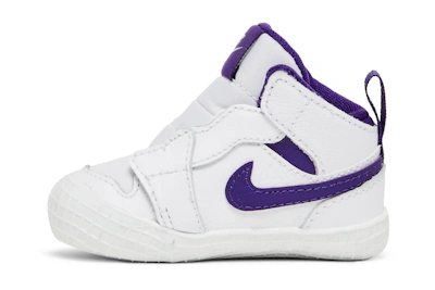 (Toddler) Air Jordan 1 Crib Bootie 'Court Purple'
