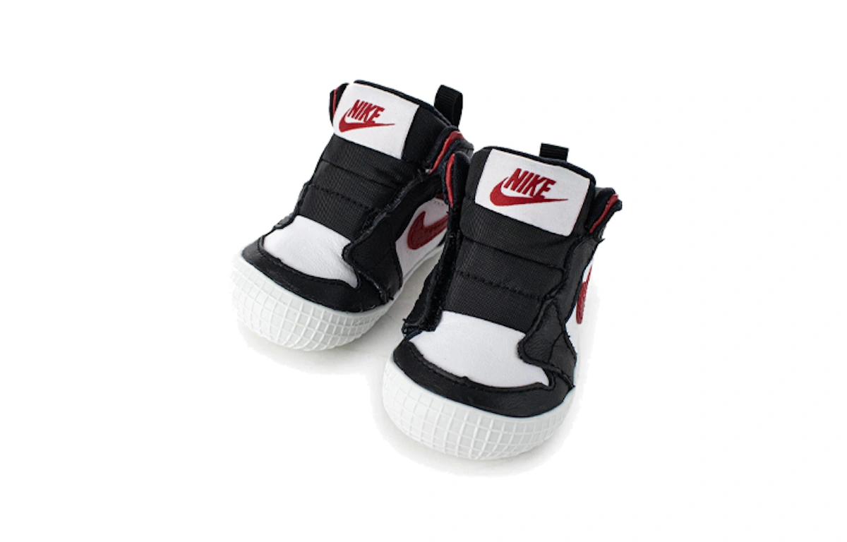 (Toddler) Air Jordan 1 Crib Bootie 'Gym Red'
