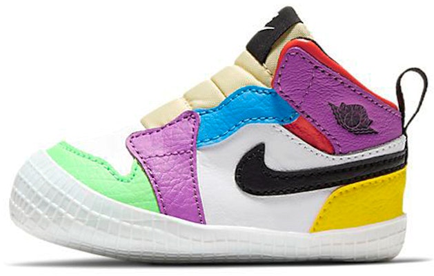 (Toddler) Air Jordan 1 Crib Bootie 'Multi-Color' AT3745-109 Buy (Toddler) Air Jordan 1 Crib Bootie 'Multi-Color' AT3745-109