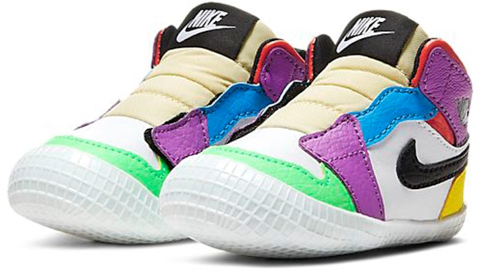 (Toddler) Air Jordan 1 Crib Bootie 'Multi-Color' AT3745-109 Lookbook (Toddler) Air Jordan 1 Crib Bootie 'Multi-Color' AT3745-109