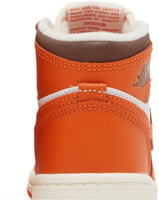 (Toddler) Air Jordan 1 High OG 'Starfish' CU0450-101 Sizing (Toddler) Air Jordan 1 High OG 'Starfish' CU0450-101