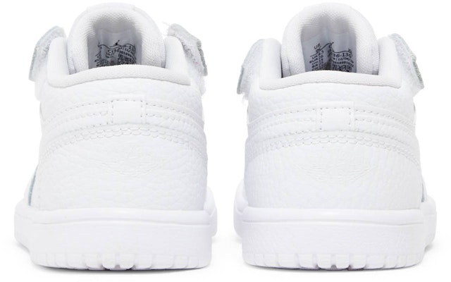 (Toddler) Air Jordan 1 Low ALT 'Triple White' CI3436-130 Details for (Toddler) Air Jordan 1 Low ALT 'Triple White' CI3436-130