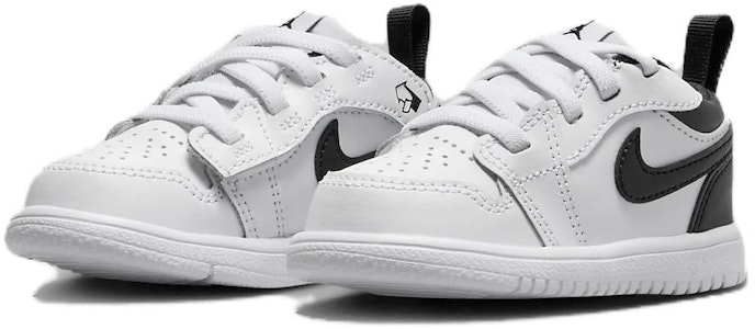 嬰童 Jordan Air Jordan 1 減震耐磨 低幫 學步鞋 黑白 Lookbook 嬰童 Jordan Air Jordan 1 減震耐磨 低幫 學步鞋 黑白