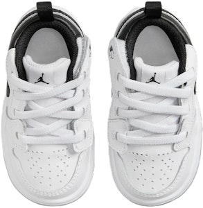 嬰童 Jordan Air Jordan 1 減震耐磨 低幫 學步鞋 黑白 Shop 嬰童 Jordan Air Jordan 1 減震耐磨 低幫 學步鞋 黑白