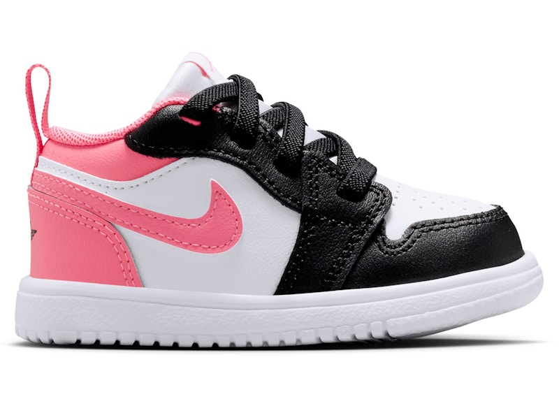 (Toddler) Air Jordan 1 Low Alt 'Black White Pink' DR9747-025