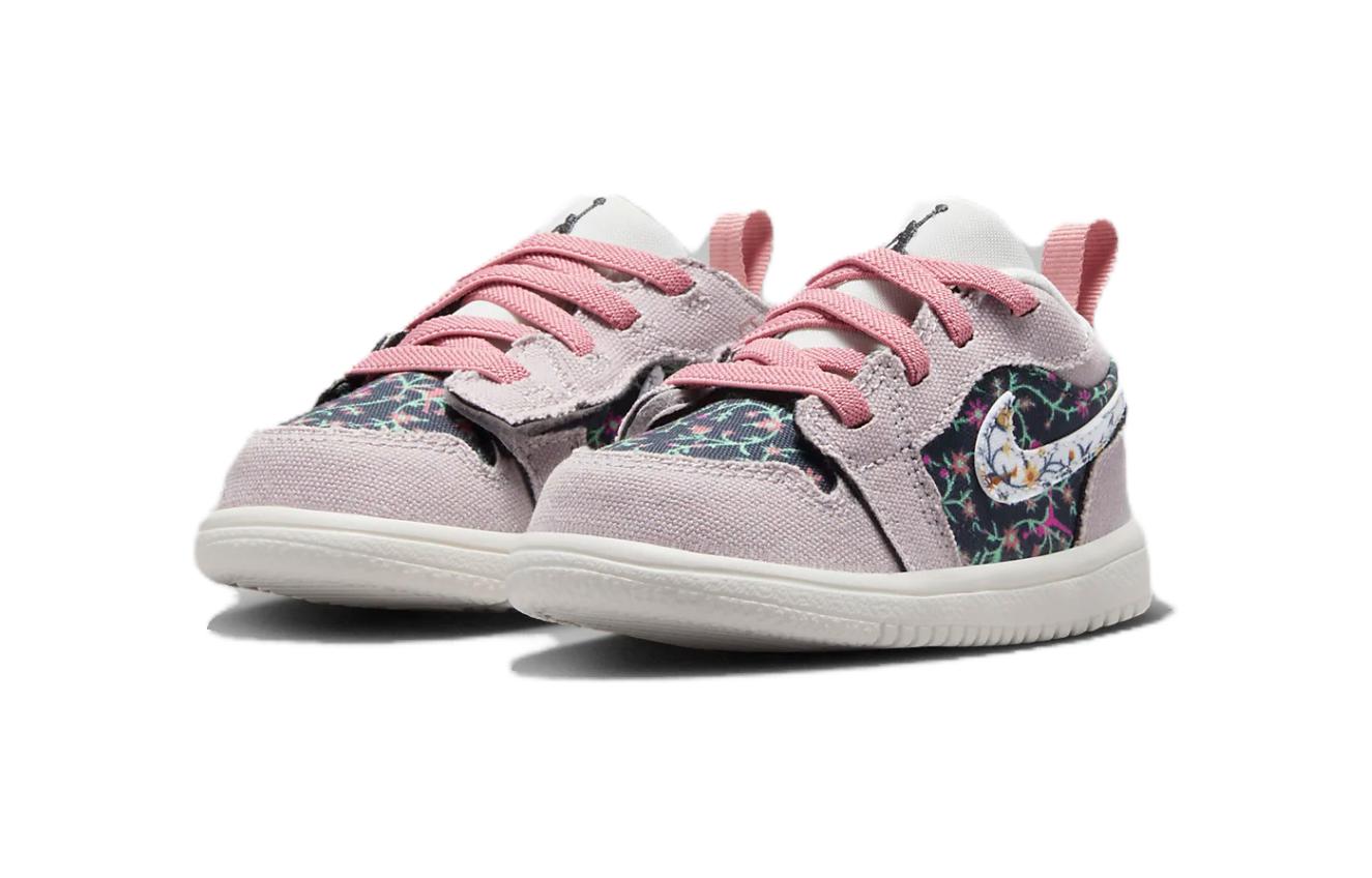 Order 嬰兒 Jordan Air Jordan 1 Alt Se 舒適百搭 防滑耐磨 低筒 學步鞋 粉白