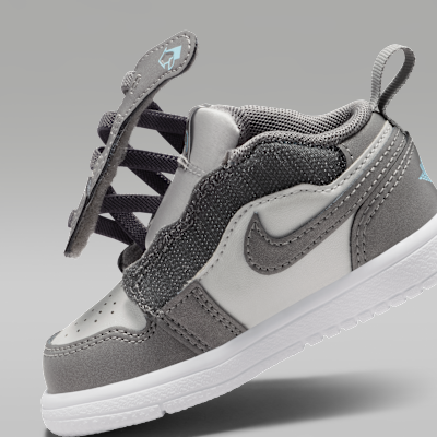 Cheap (TD) Air Jordan 1 Low ALT SE Grigio Pewter/Bianco/Blu Chill Dust Photon HV4728-014