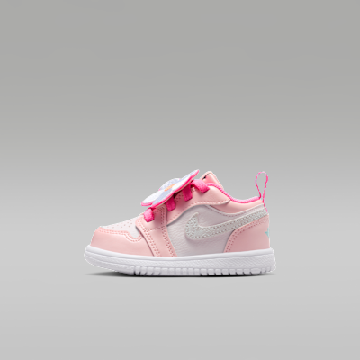 (Toddler) Air Jordan 1 Low Alt SE Pink Glow/Pink Bloom/Hyper Orange/Light Aqua II0593-600