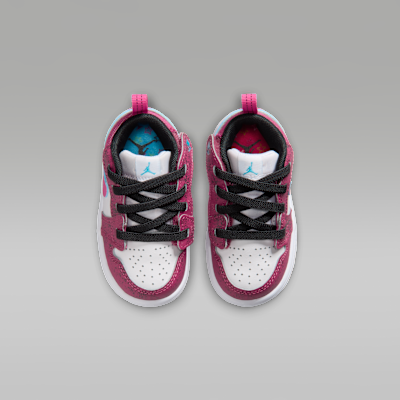 Shop (TD) Air Jordan 1 Low ALT SE Sweet Beet/Putih/Baltic Blue/Off Noir IO2061-602