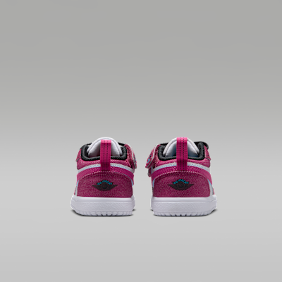 Details for (TD) Air Jordan 1 Low ALT SE Sweet Beet/Putih/Baltic Blue/Off Noir IO2061-602