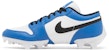 Air Jordan 1 Low Cleat 'Putih Hitam Diraja'. FJ6245-104
