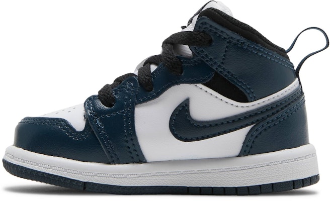 (幼童)Air Jordan 1 中筒 'Armory Navy' 640735-411 Lookbook (幼童)Air Jordan 1 中筒 'Armory Navy' 640735-411