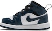 Lookbook (幼童)Air Jordan 1 中筒 'Armory Navy' 640735-411