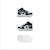 (TD) Air Jordan 1 Mid 'Armory Navy' Lelaki Kasual鞋 AR6352-411