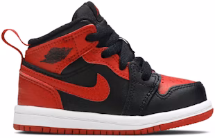 (Toddler) Air Jordan 1 Mid 'Banned' 640735-074 (Toddler) Air Jordan 1 Mid 'Banned' 640735-074