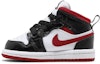 Lookbook (TD) Air Jordan 1 Mid 'Hitam Gym Merah' 640735-122