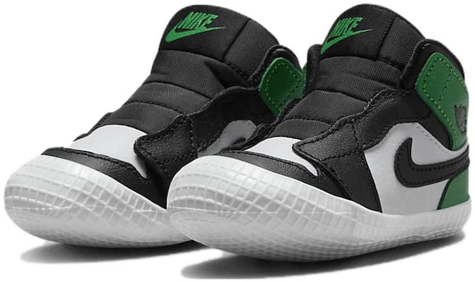 (TD) Air Jordan 1 Mid 'Negro Verde Suerte' AT3745-031 Lookbook (TD) Air Jordan 1 Mid 'Negro Verde Suerte' AT3745-031