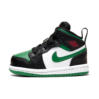 (TD) Jordan 1 Mid 'Black Pine Green'