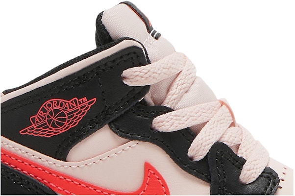 (TD) Air Jordan 1 Mid 'Negro Rosa Carmesí' 640735-604 Order (TD) Air Jordan 1 Mid 'Negro Rosa Carmesí' 640735-604