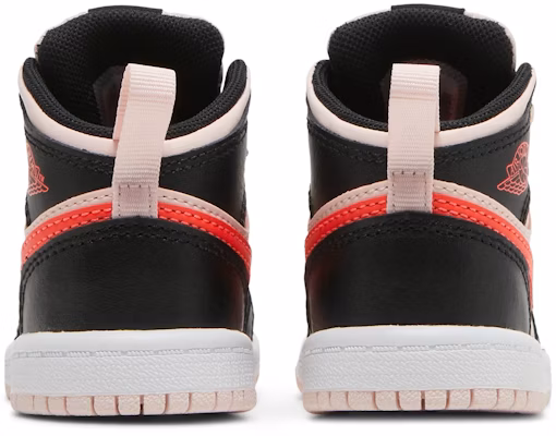 (TD) Air Jordan 1 Mid 'Negro Rosa Carmesí' 640735-604 Details for (TD) Air Jordan 1 Mid 'Negro Rosa Carmesí' 640735-604