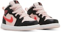 Cheap (TD) Air Jordan 1 Mid 'Negro Rosa Carmesí' 640735-604