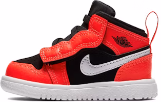 (Toddler) Air Jordan 1 MID ALT Retro Mid-Top Basketball Shoes Black Red AR6352-061 (Toddler) Air Jordan 1 MID ALT Retro Mid-Top Basketball Shoes Black Red AR6352-061