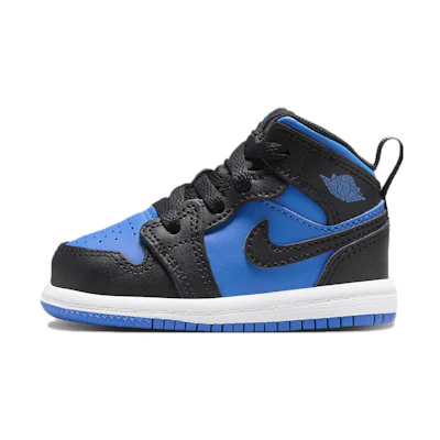 (TD) Jordan 1 Mid 'Black Royal Blue'