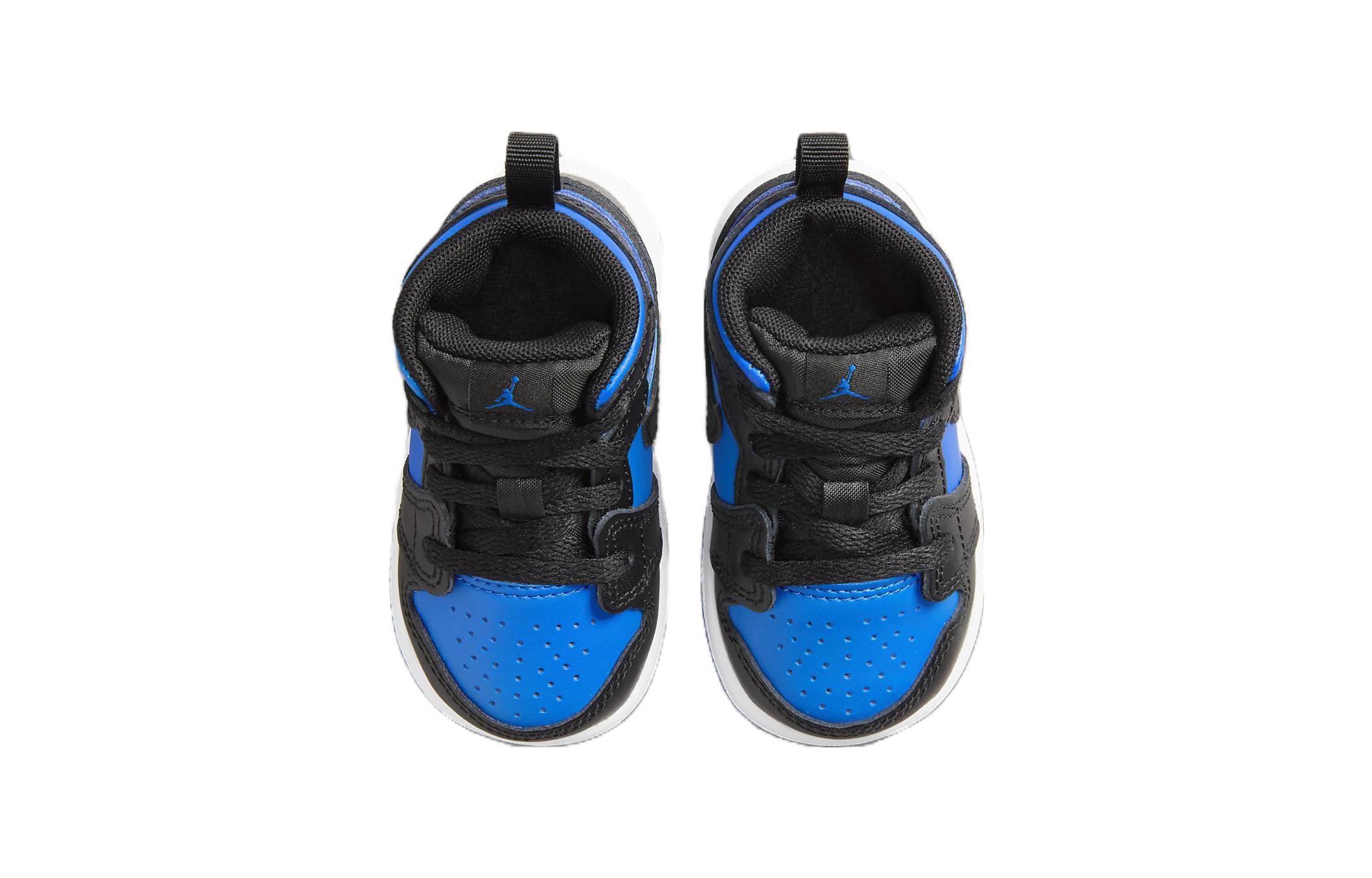 Lookbook (TD) 에어 조던 1 미드 '블랙 로얄 블루' DQ8425-042