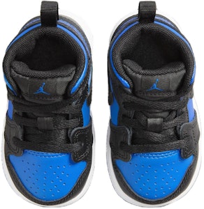 (TD) Air Jordan 1 Mid 'Hitam Biru Diraja' DQ8425-042 Lookbook (TD) Air Jordan 1 Mid 'Hitam Biru Diraja' DQ8425-042