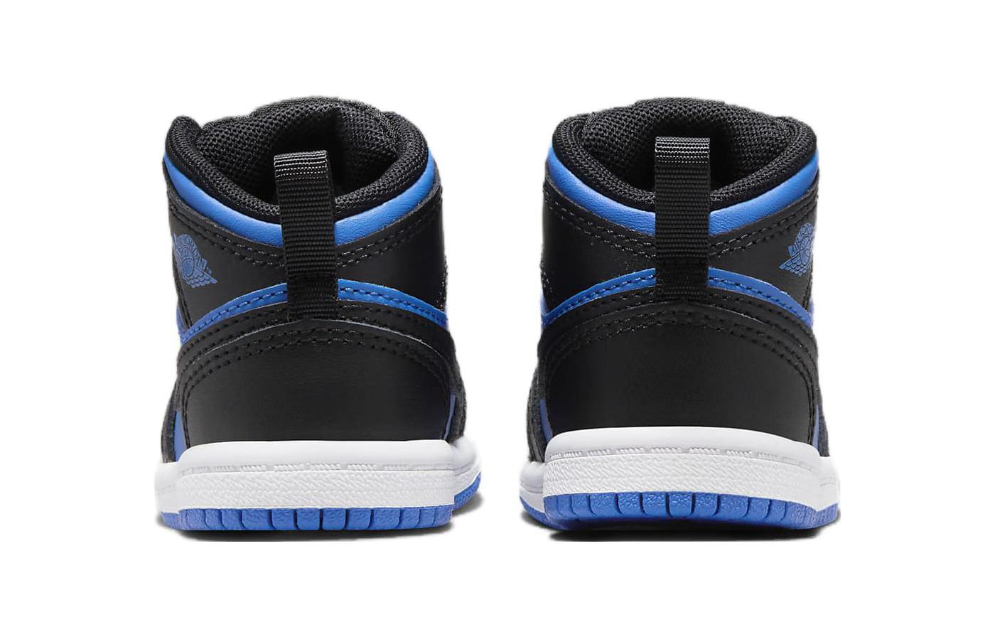 Shop (TD) 에어 조던 1 미드 '블랙 로얄 블루' DQ8425-042